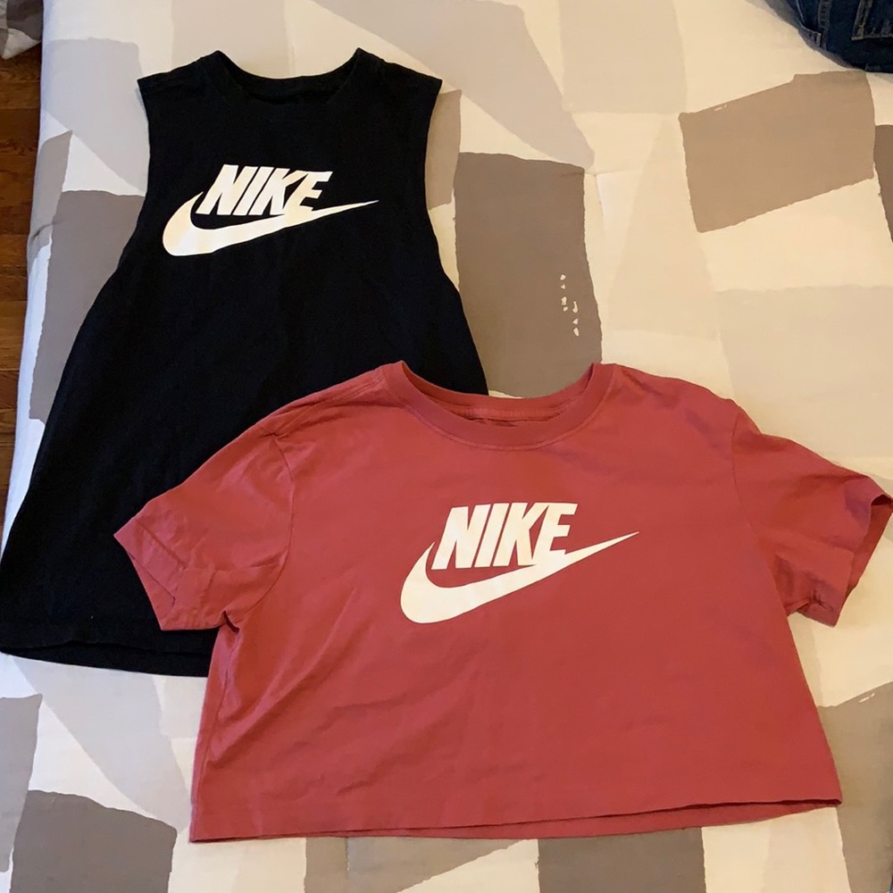 Nike 2 for 1 Tank and Crop tee